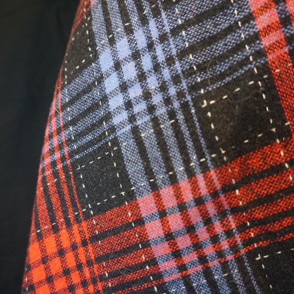 Plaid Vintage High Waisted Skirt - Picture 7 of 7